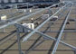 太陽電池パネルの土台の支柱ChanelはPLCの制御システムが付いている機械を形作るロールを悩ます