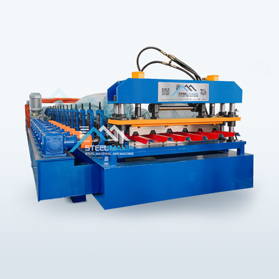 強力な380V/3フェーズ/50Hz屋根シート製造機