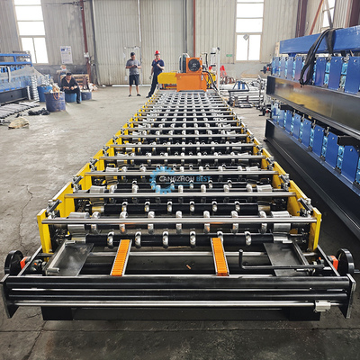 メタル屋根タイル ガラスのシートロール形成機械 8.5kw