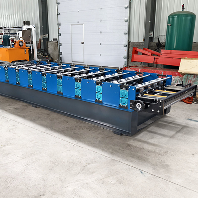 耐久性 45# 鋼ロール メタル 屋根 形成 機械 3Kw 水力 ステーション パワー と 5.5Kw メイン モーター パワー