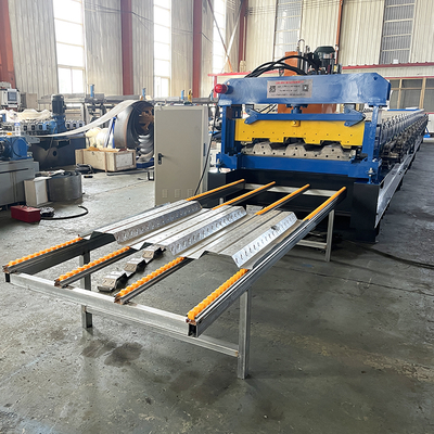 床デッキロール成形機 1250mm PLC制御 22kw