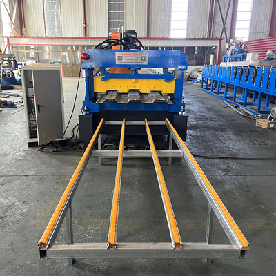 床デッキロール成形機 1250mm PLC制御 22kw