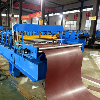 屋根シートロール成形機 0.3-0.8mm PLC制御 8-15m/min