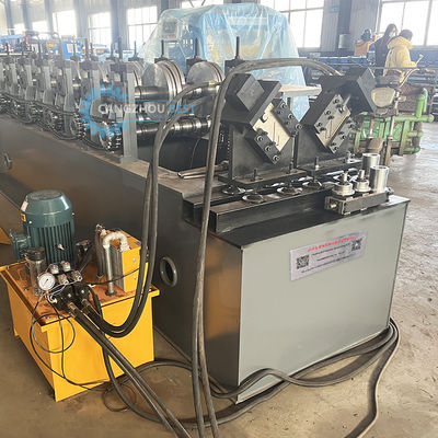 High Speed Flying Cutting Double Line U&C Steel Profile Making Roll Forming Machine