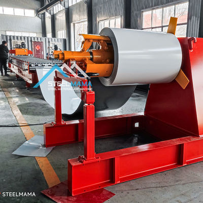 工場は高水準の IBR 台形屋根シートロール成形機を供給しています