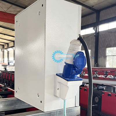 全自動高効率400mmリッジキャップロール成形機でアメリカで人気