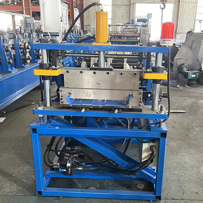 カラー鋼ポータブルKr18屋根シートロール成形機スタンディングシーム