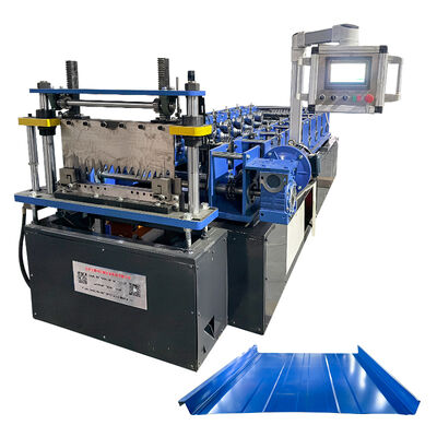 携帯用鋼鉄プロフィールのセルフ ロック自動 Kr24 立っているシームを作るロール成形機