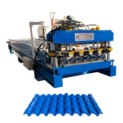 建築材料 0.35-0.6 mm モナコ釉瓦ロール成形機