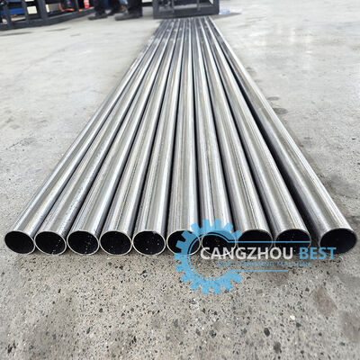 Steel Profile Galvanized Flying Cutting Laser Welding Round Pipe Making Roll Forming Machine