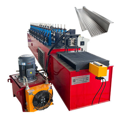 フライングカッティング高速ハットチャンネル冷間ロール成形機PLC制御