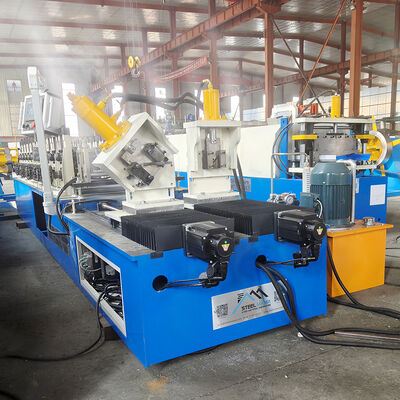 メキシコポーラープロファイル高速ダブルラインスタッド＆トラックロール成形機