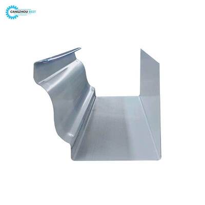 Ghana Popular Color Stee K Gutter Making Roll Forming Machine