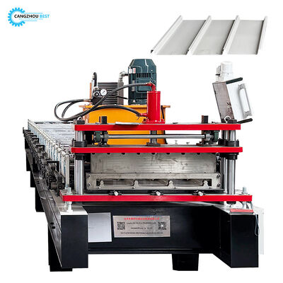 South Africa Clip Lock Roofing Sheet Roll Forming Machine