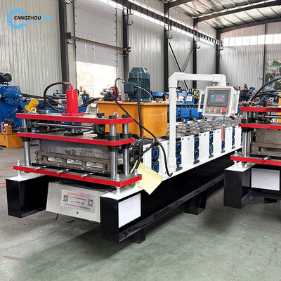 South Africa Clip Lock Roofing Sheet Roll Forming Machine