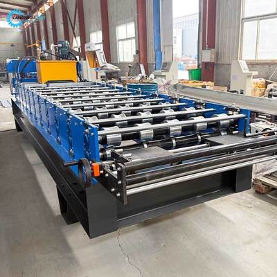 Color Steel PLC Control IT4 ibr Profile Roofing Sheet Roof Roll Forming Machine