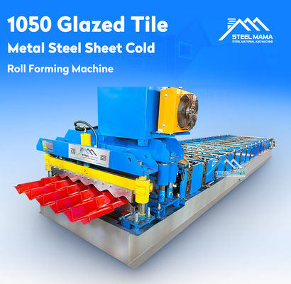 3.5T チェーントランスミッション 1000mm 屋根タイルロール形成機械