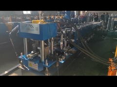 鋼プロファイルチャネルロール形成機械 手動でサイズCを変更 パーリン 80-300mm Webサイズ